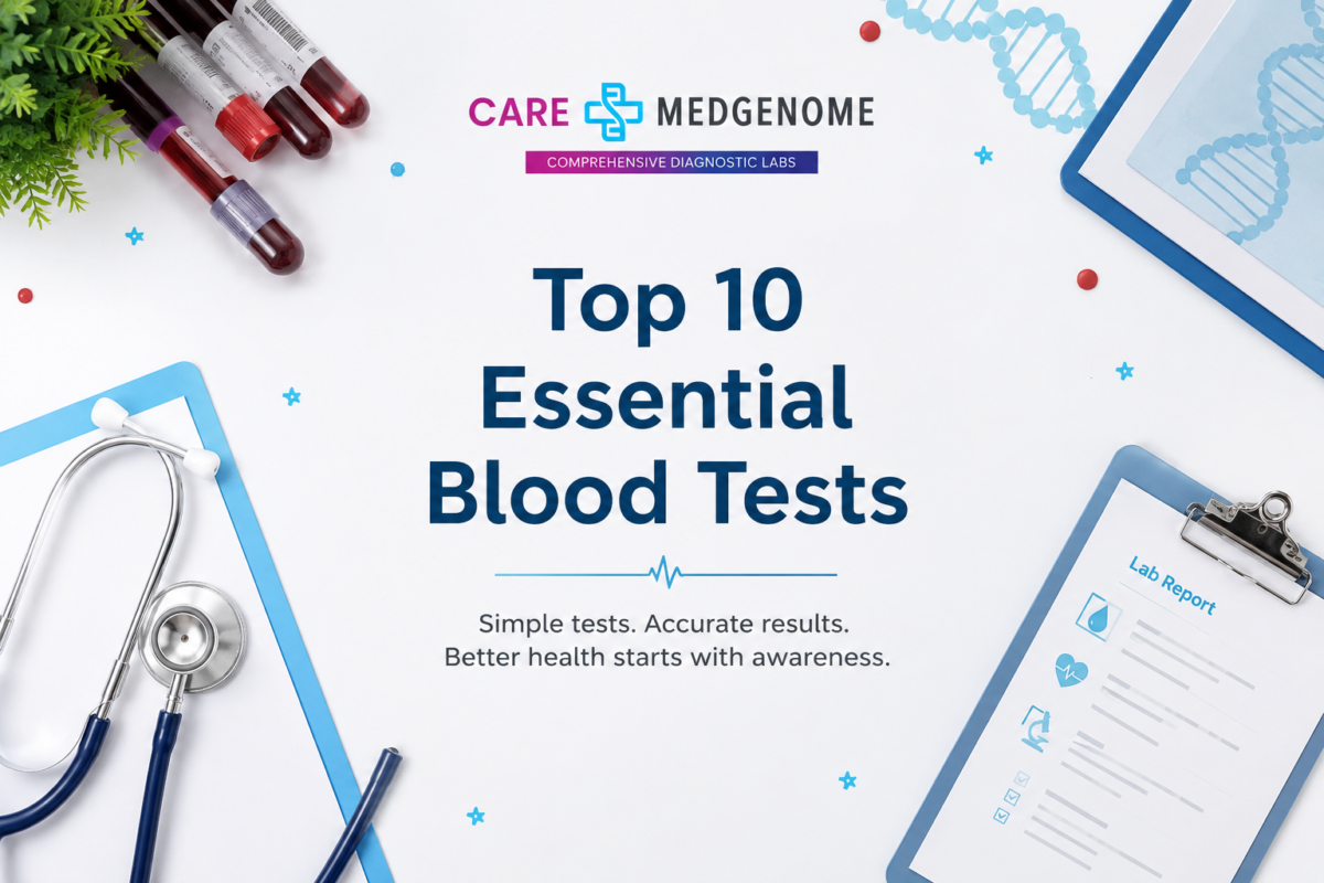 Featured image for blood test - Top 10 Essential Blood Tests You Can Book at Home
